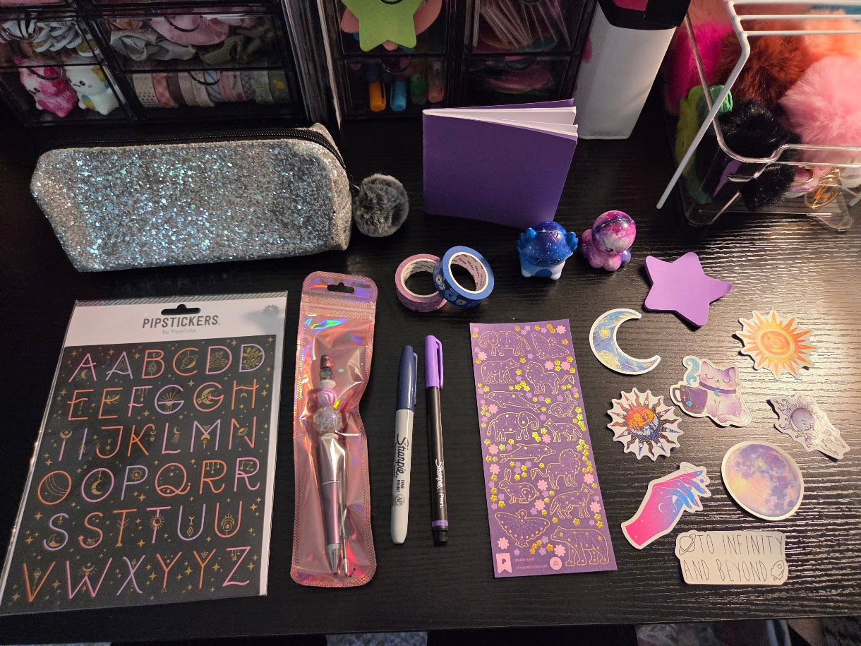 Celestial Themed Stationary Set