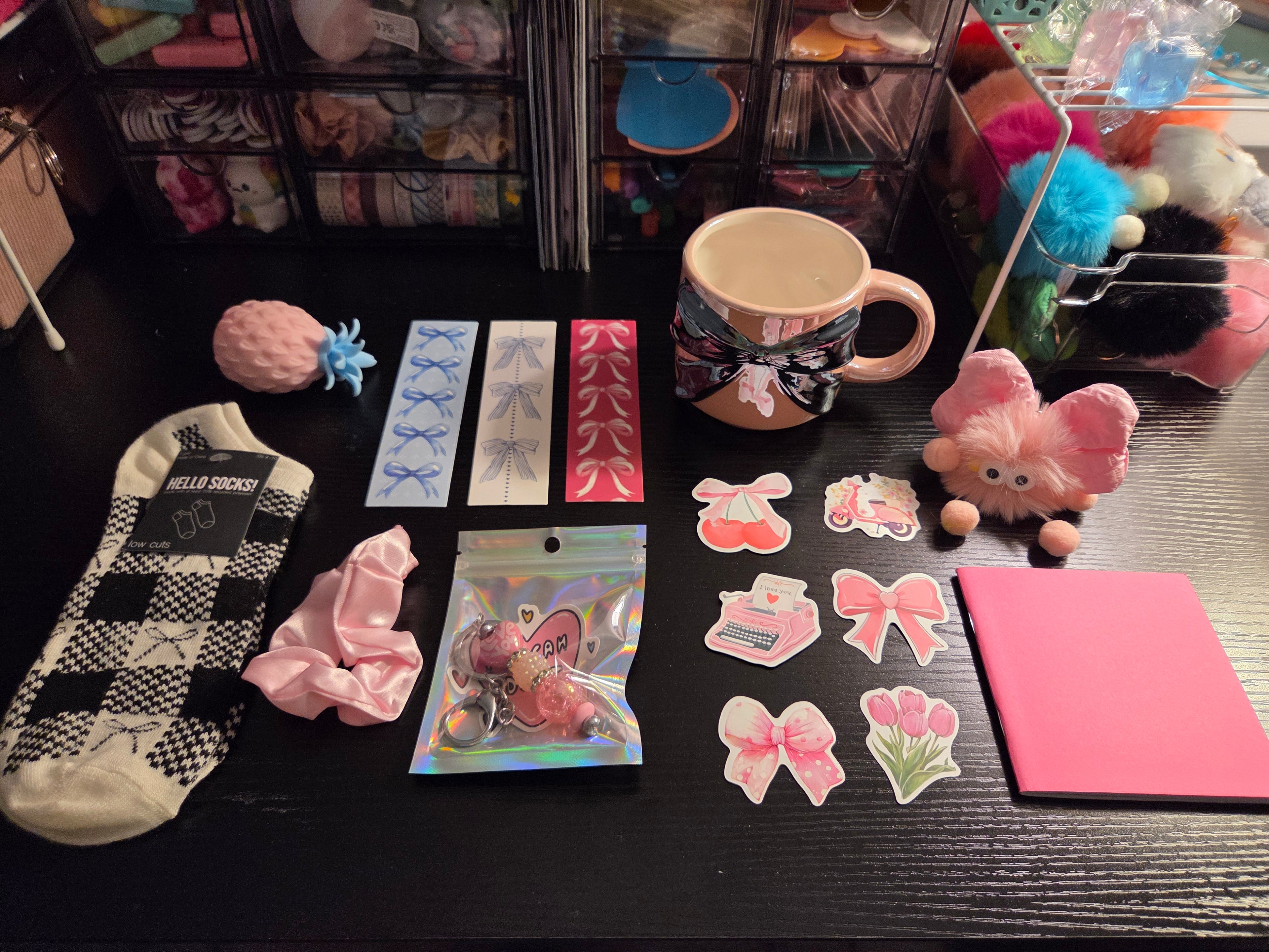 Bow themed Stationary Set